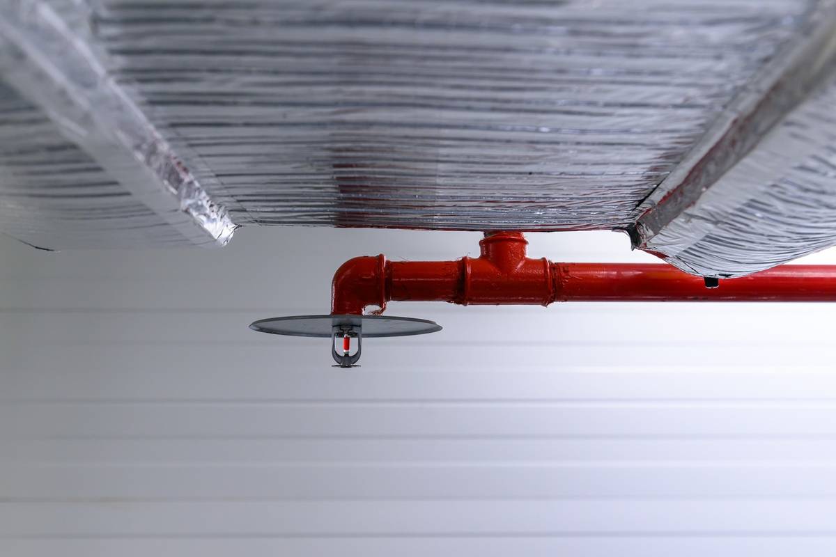 Overhead Sprinklers